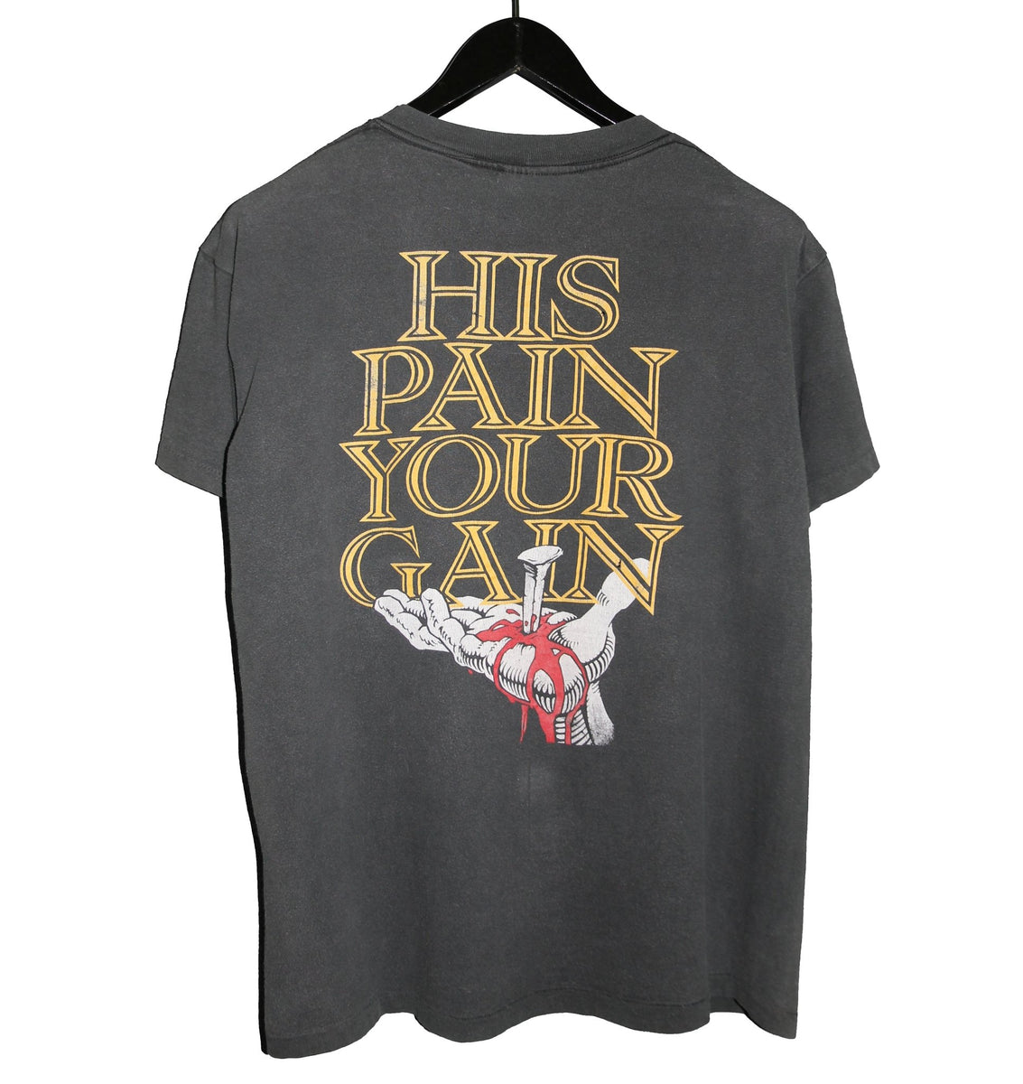 Lord's Gym 1990 His Pain Your Gain Shirt – Faded AU