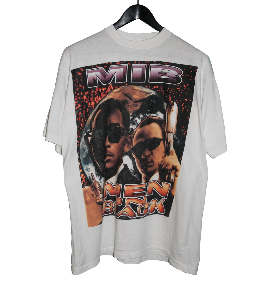 VINTAGE 映画 MEN IN BLACK Tシャツ RAP TEES - トップス