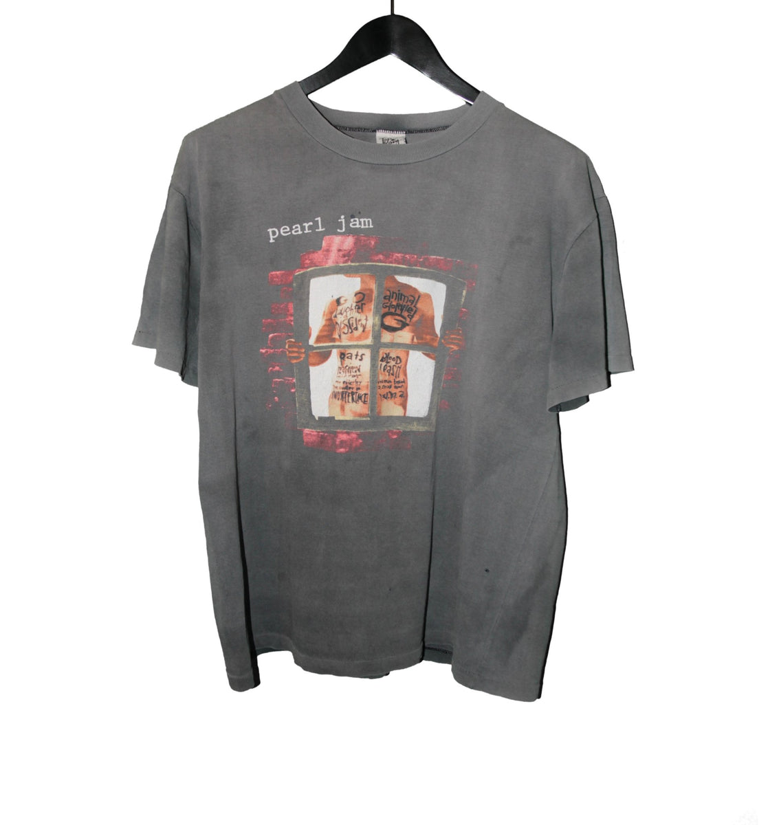 Pearl Jam 1993 Window Pain Shirt – Faded AU