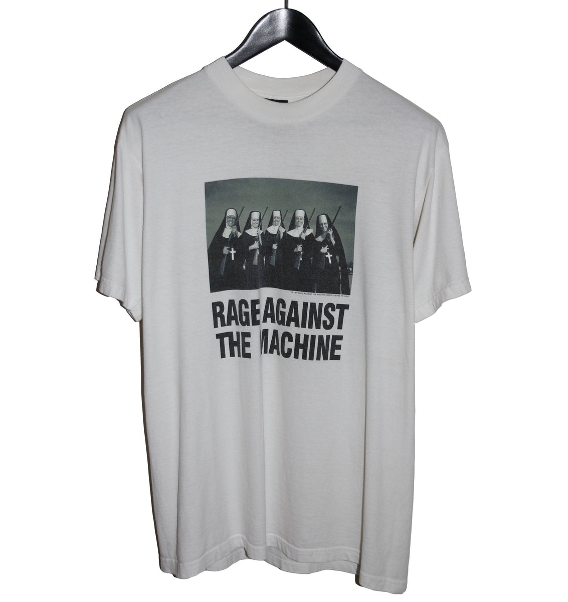 Rage Against The Machine 1997 Nuns With Guns Shirt – Faded AU