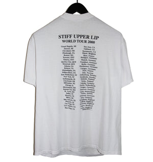 ACDC 2000 Stiff Upper Lip Tour Shirt - Faded AU