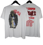 Alice Cooper 1990 Trashes Tour Shirt - Faded AU