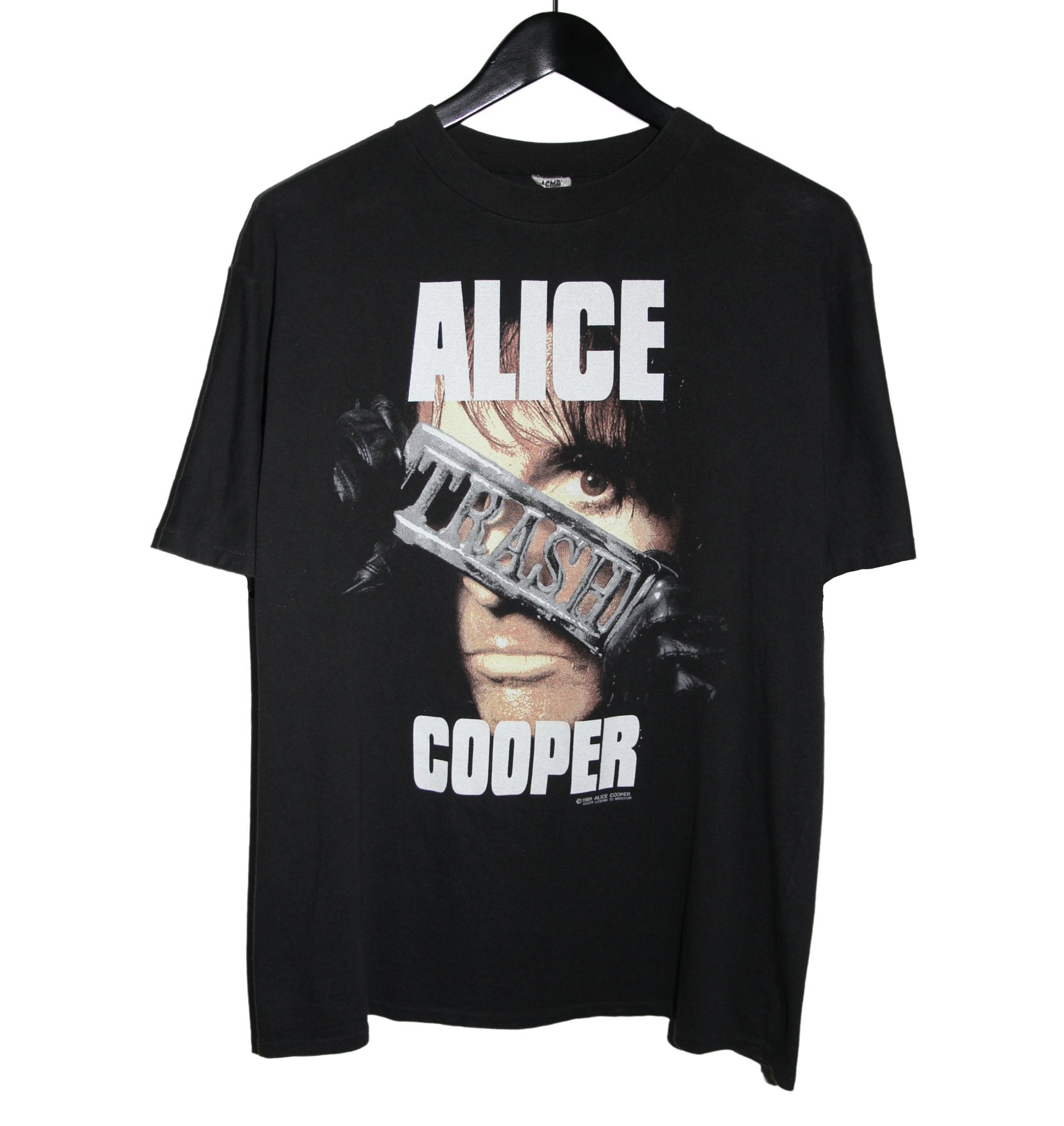 Alice Cooper 1990 Trashes Tour Shirt - Faded AU