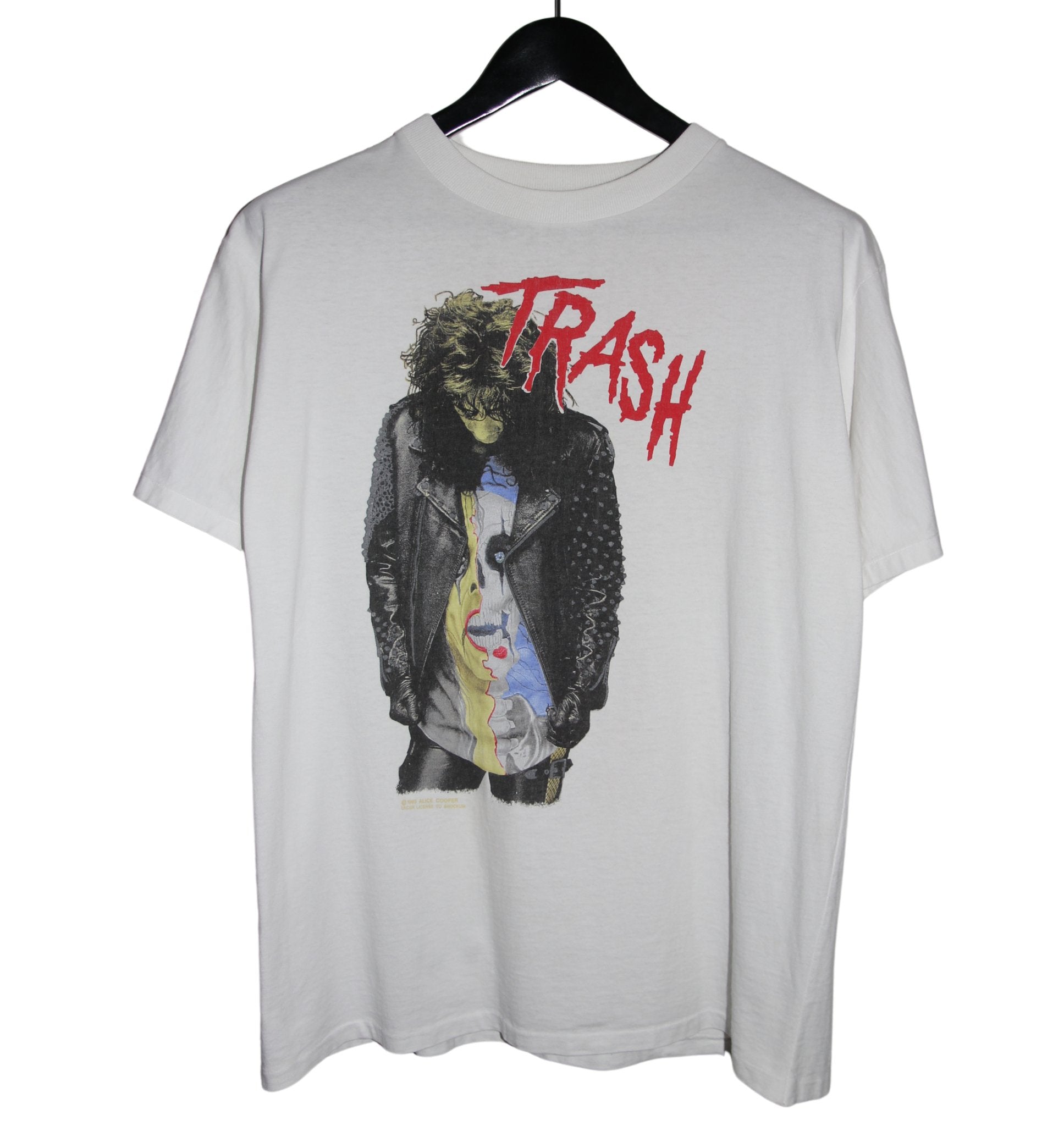 Alice Cooper 1990 Trashes Tour Shirt - Faded AU