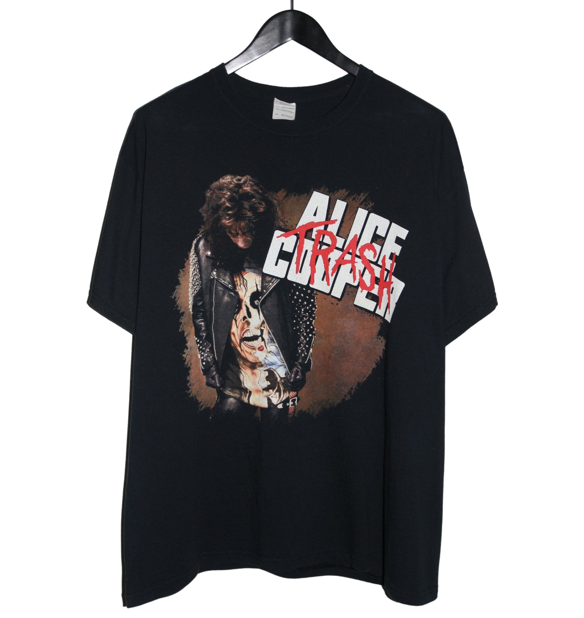 Alice Cooper 2008 Trashes New Zealand Tour Shirt - Faded AU