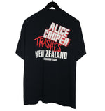 Alice Cooper 2008 Trashes New Zealand Tour Shirt - Faded AU