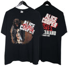 Alice Cooper 2008 Trashes New Zealand Tour Shirt - Faded AU