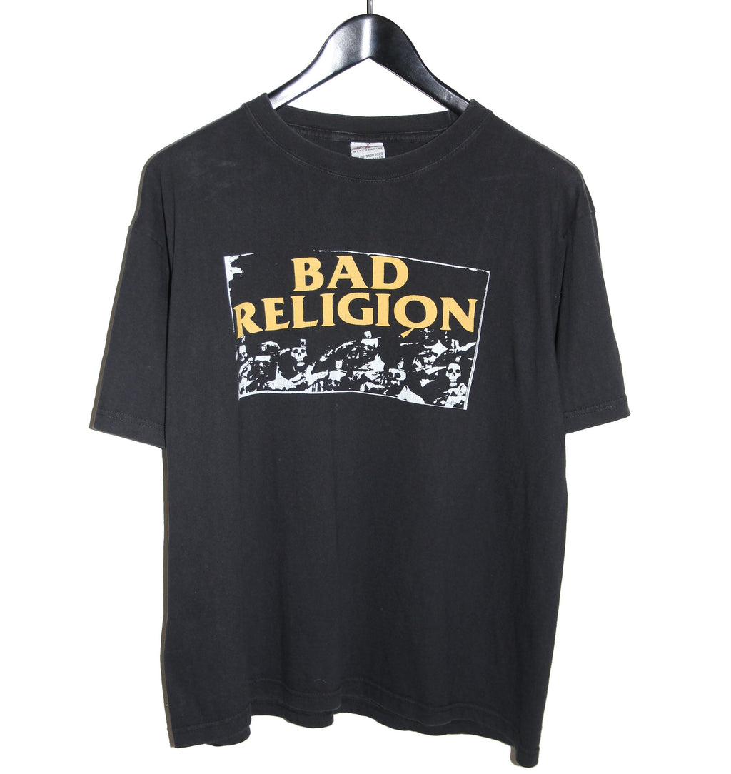 Bad Religion 90s All Good Soldiers Shirt - Faded AU