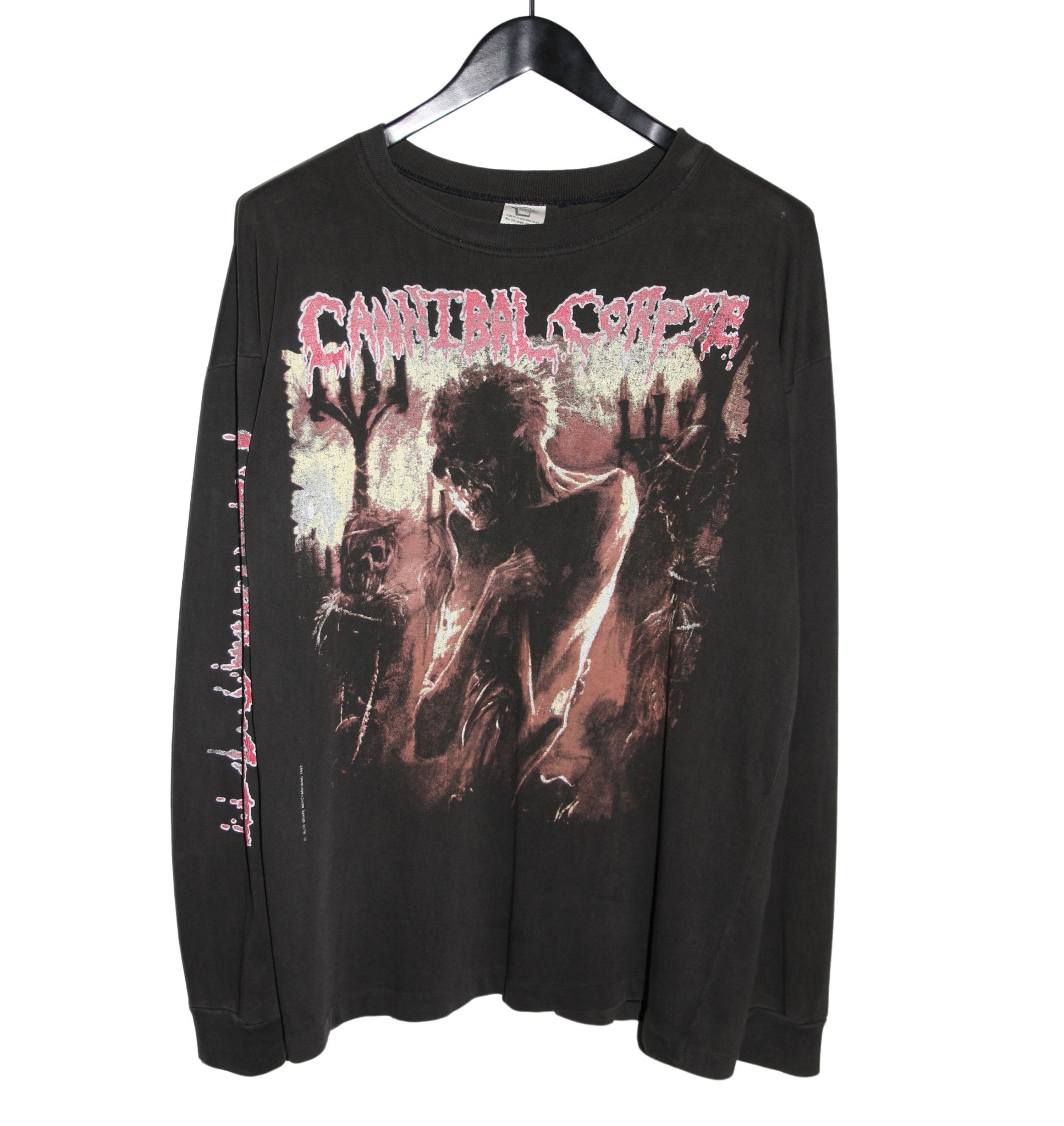 Cannibal Corpse 1992 Tomb of the Mutilated Long Sleeve - Faded AU