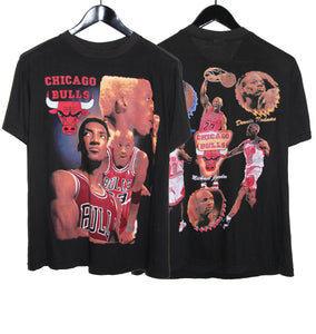 Chicago Bulls 90's Rap Tee - Faded AU