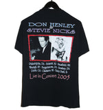 Don Henley & Stevie Nicks 2005 Tour Shirt - Faded AU