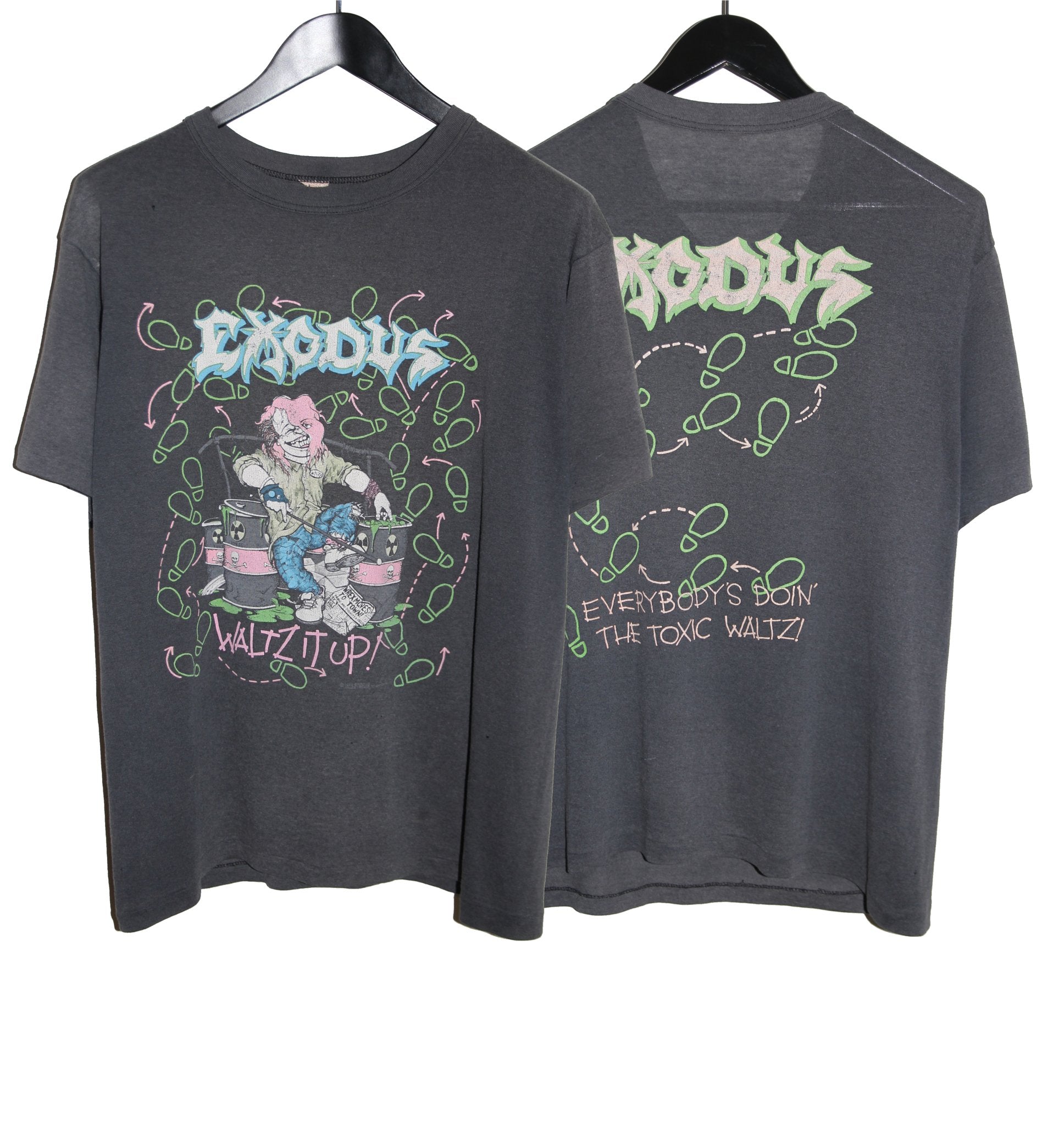 Exodus 1989 Waltz It Up Shirt - Faded AU