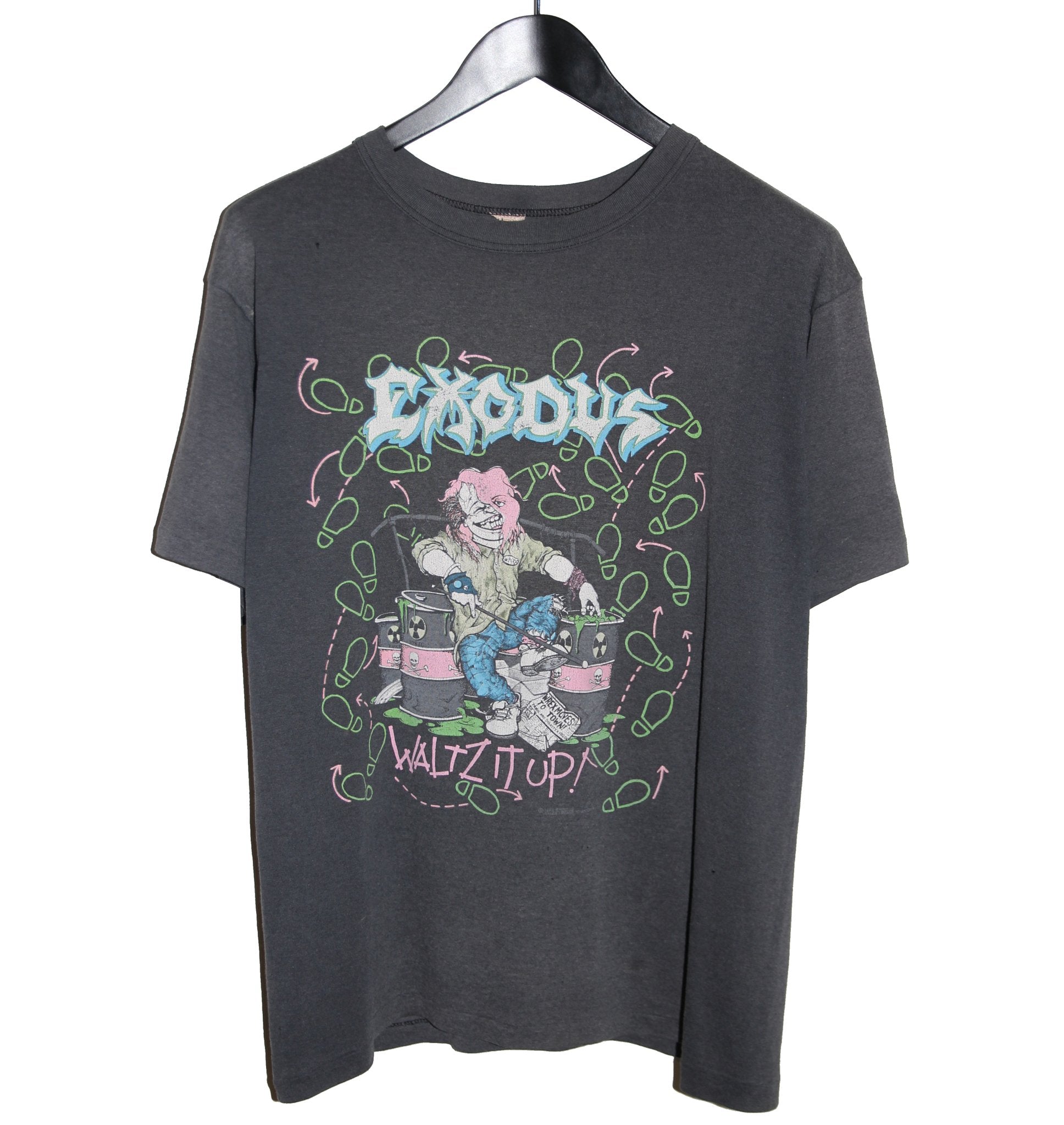 Exodus 1989 Waltz It Up Shirt - Faded AU