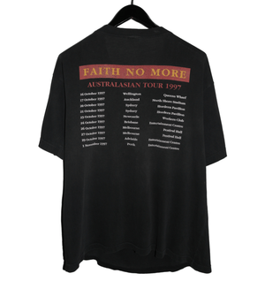 Faith No More 1997 Australisian Tour Shirt - Faded AU