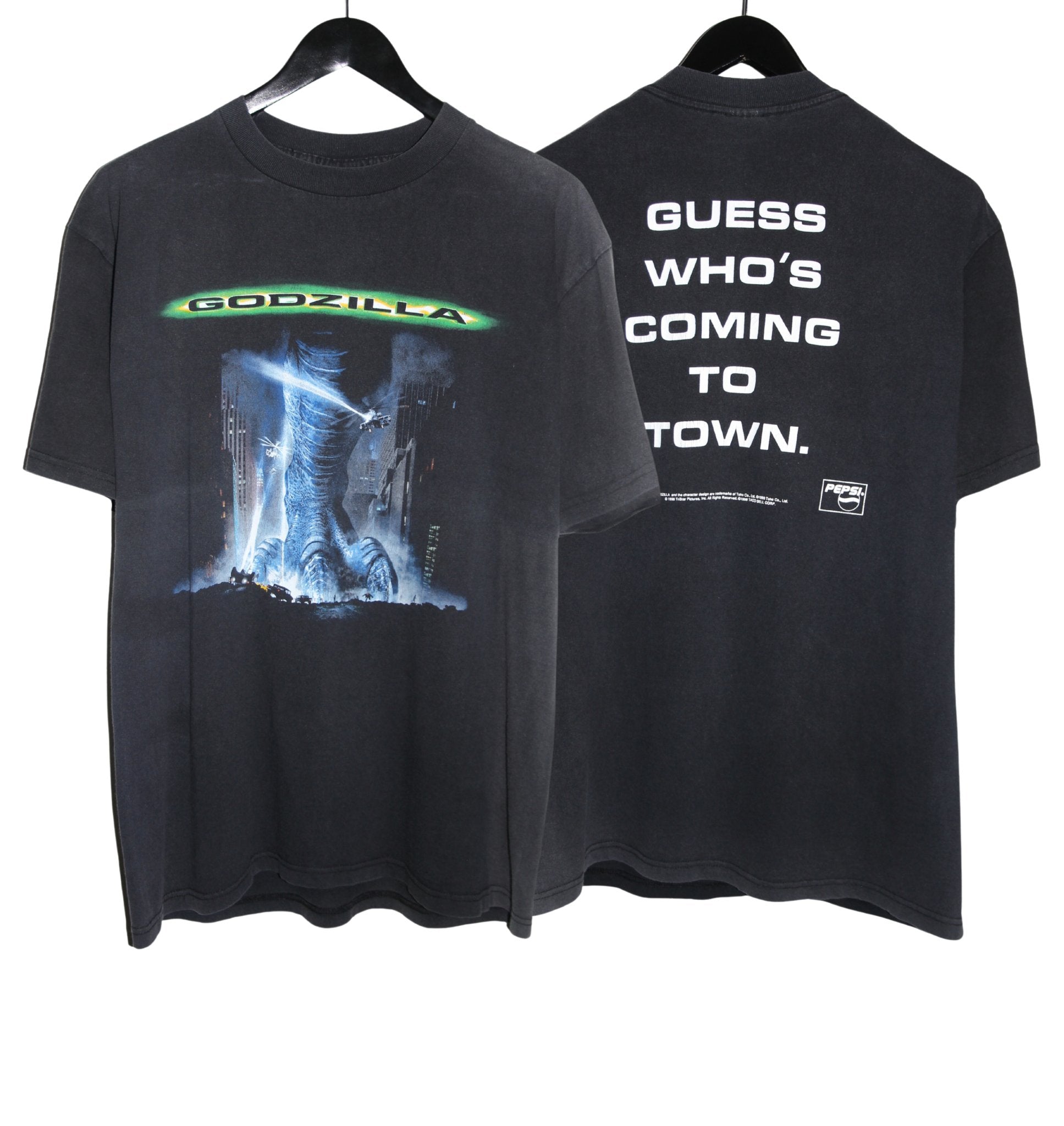 Godzilla 1998 Movie Promo Shirt - Faded AU