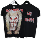 Iron Maiden 1997 Middle Finger Eddie Shirt - Faded AU