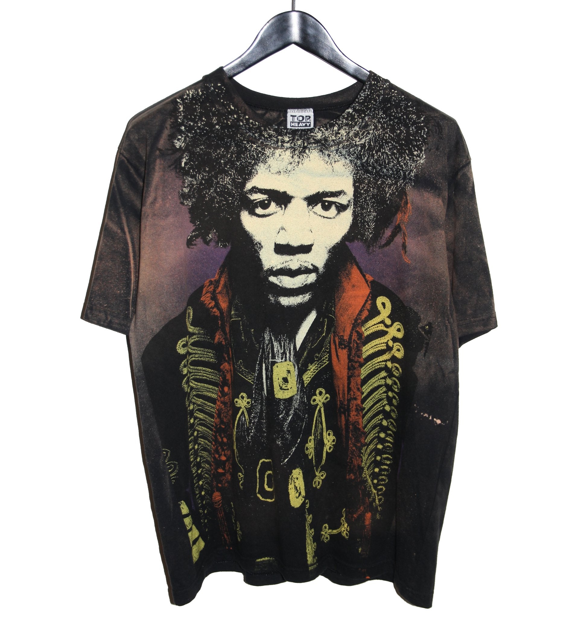 Jimi Hendrix 90's All Over Print Shirt - Faded AU