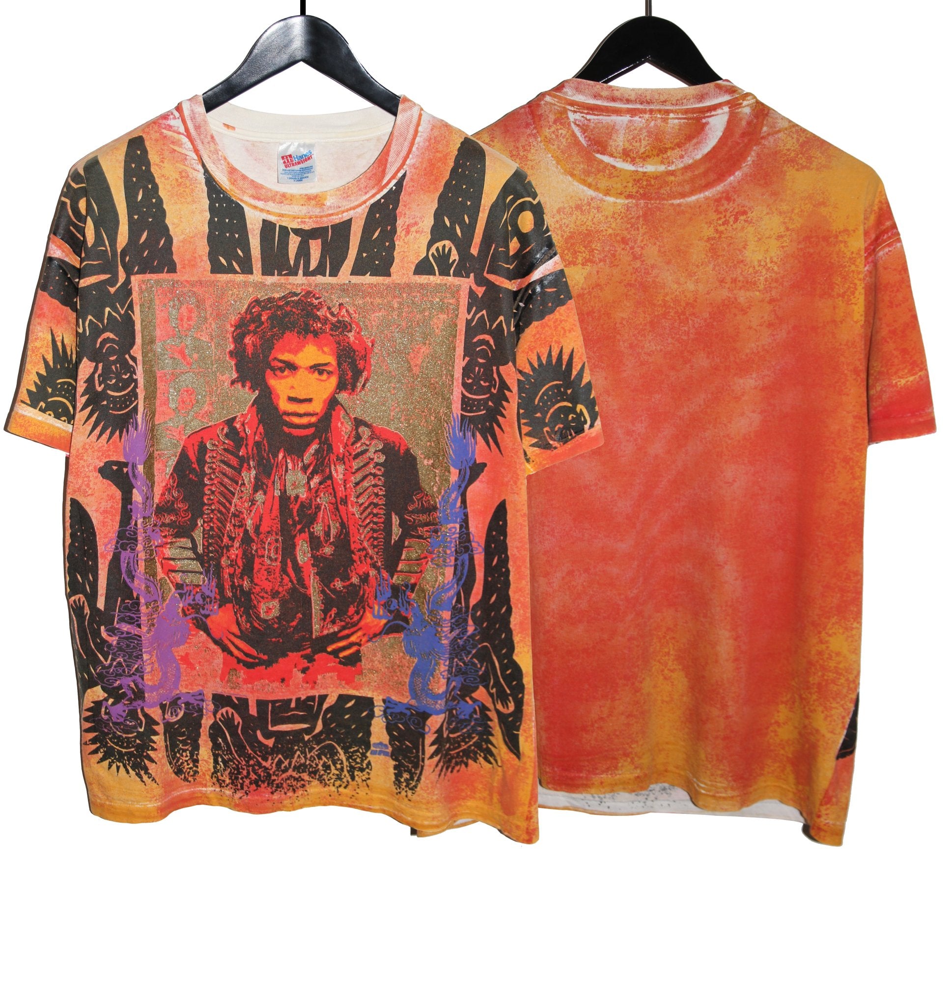 Jimi Hendrix 90's Michael Rayas Shirt - Faded AU