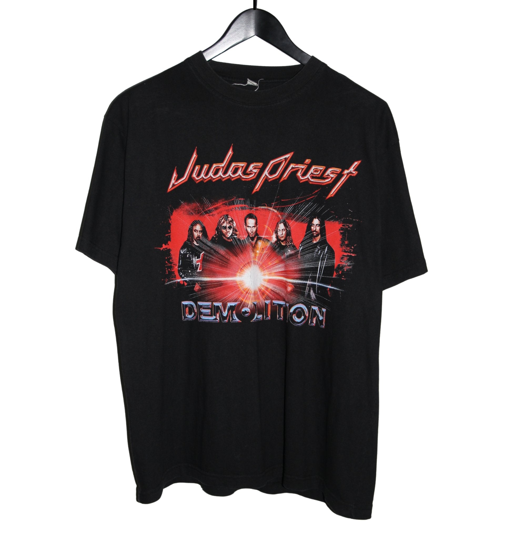 Judas Priest 2001 Demolition World Tour Shirt - Faded AU