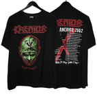 Kreator 2002 Violent Revolution Tour Shirt - Faded AU