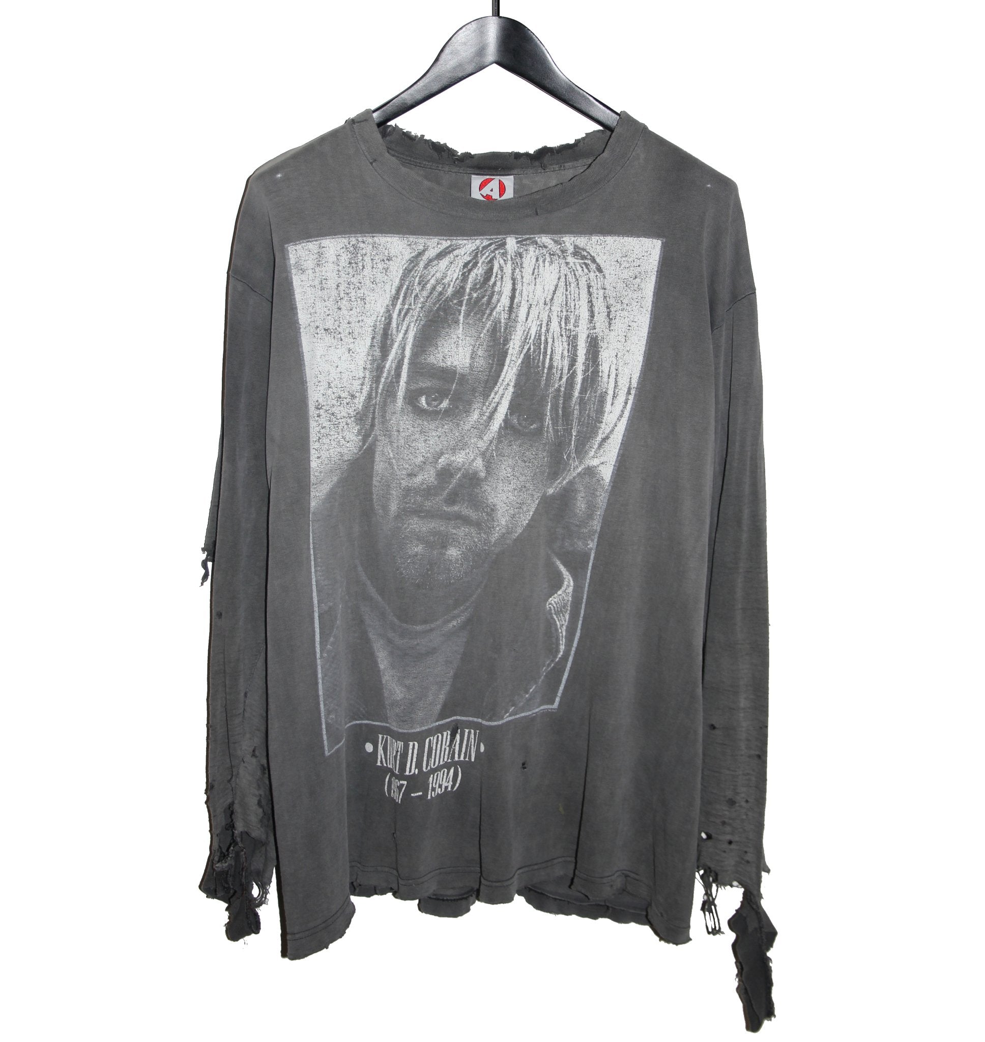 Kurt Cobain 1994 Memorial Long Sleeve - Faded AU