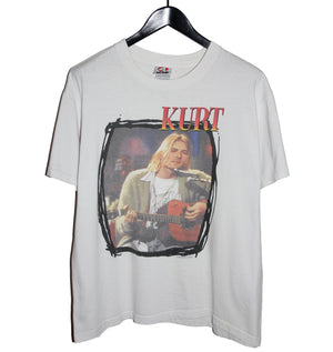 Kurt Cobain 1995 MTV Unplugged Memorial Shirt - Faded AU