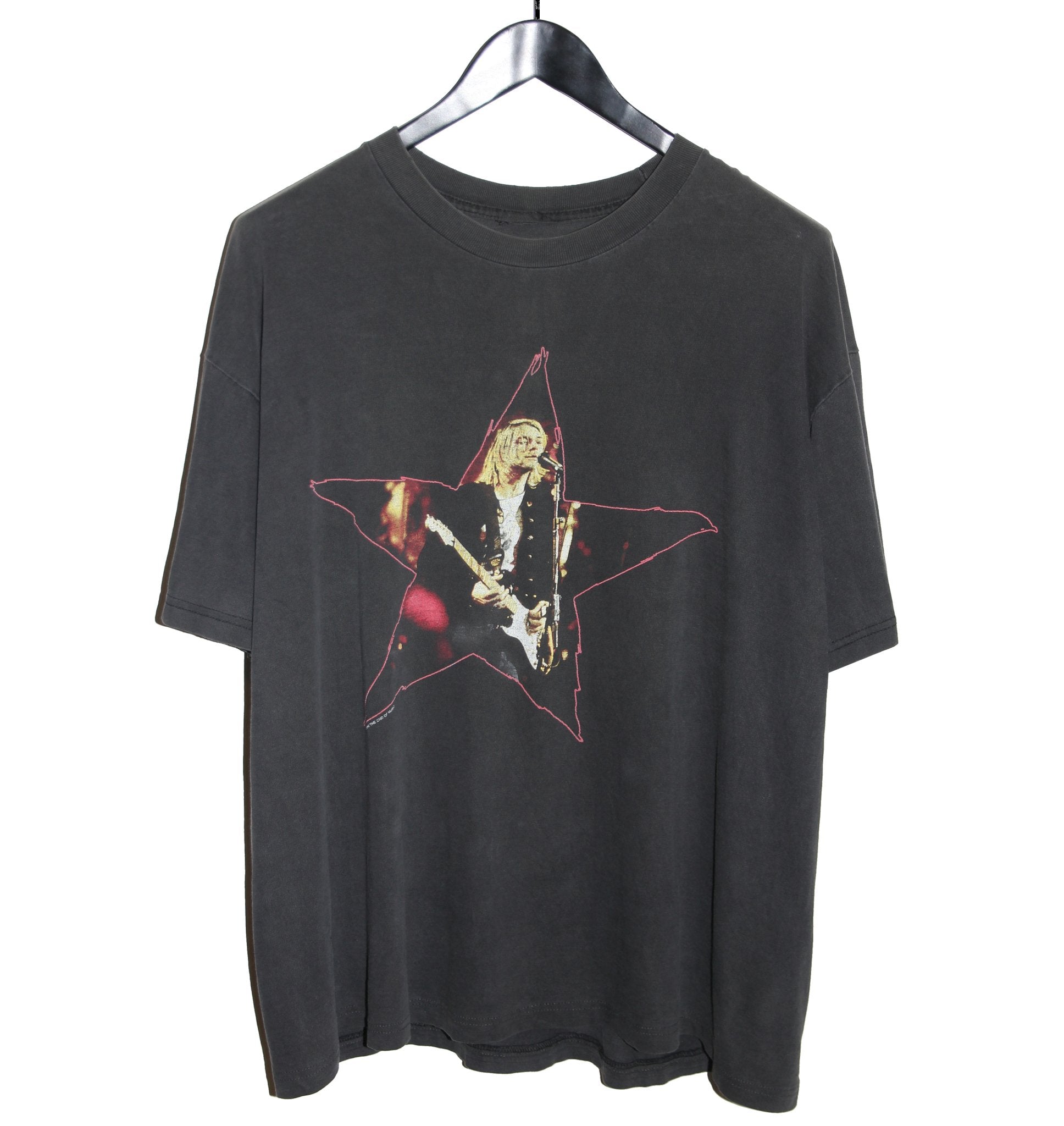 Kurt Cobain 1996 Star Shirt - Faded AU