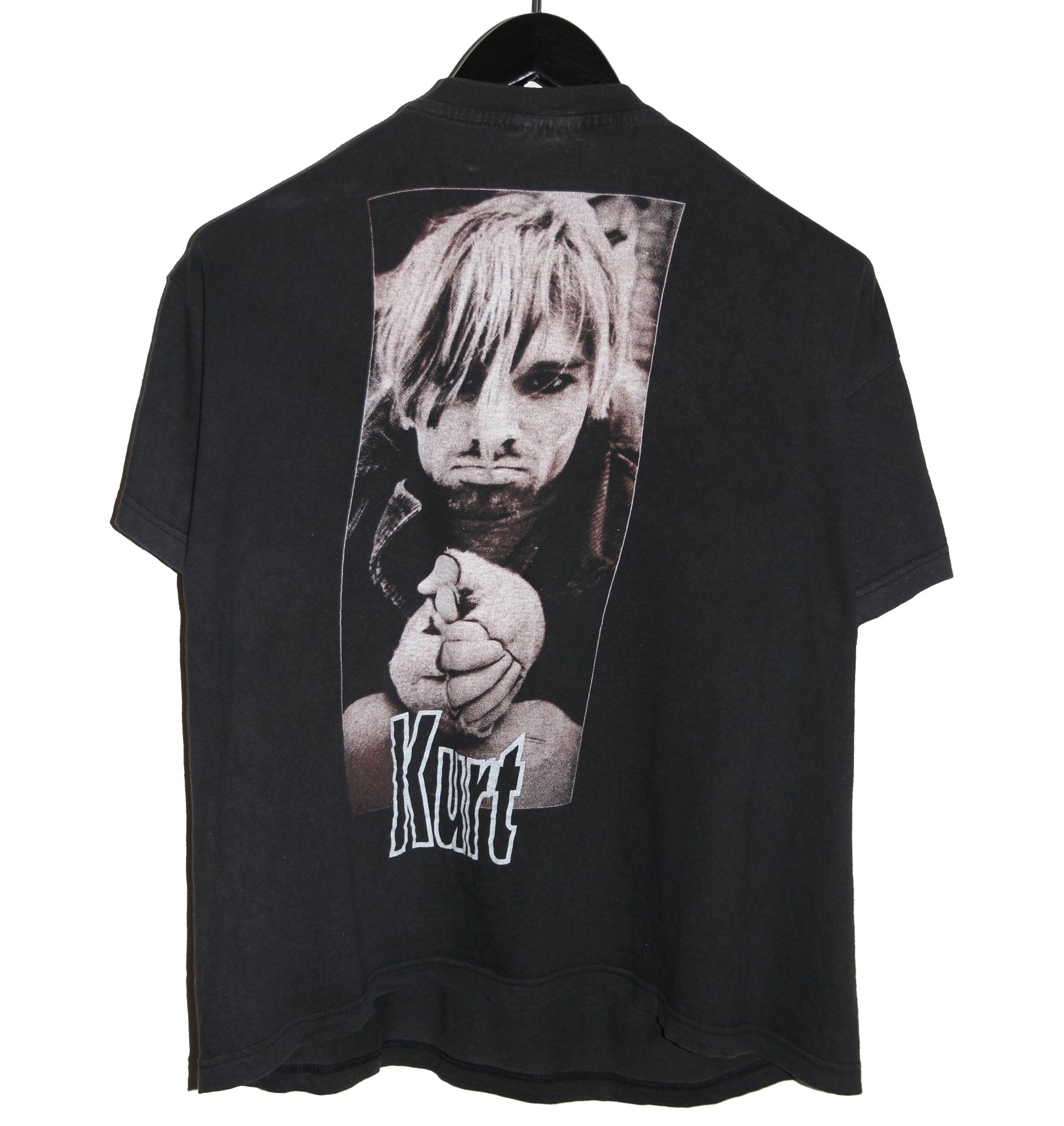 Kurt Cobain 90's Empire Memorial Shirt - Faded AU