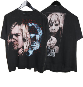 Kurt Cobain 90's Empire Memorial Shirt - Faded AU