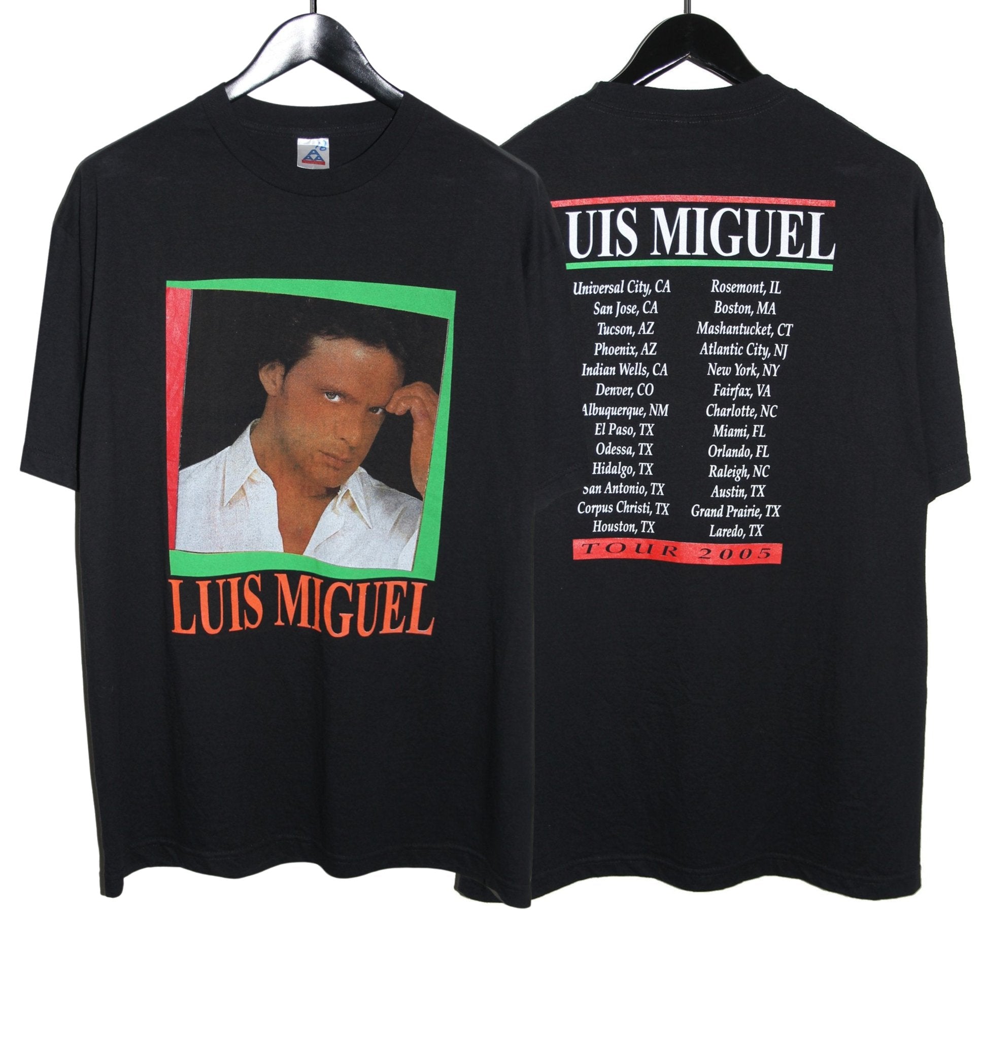 Luis Miguel 2005 Tour Shirt - Faded AU