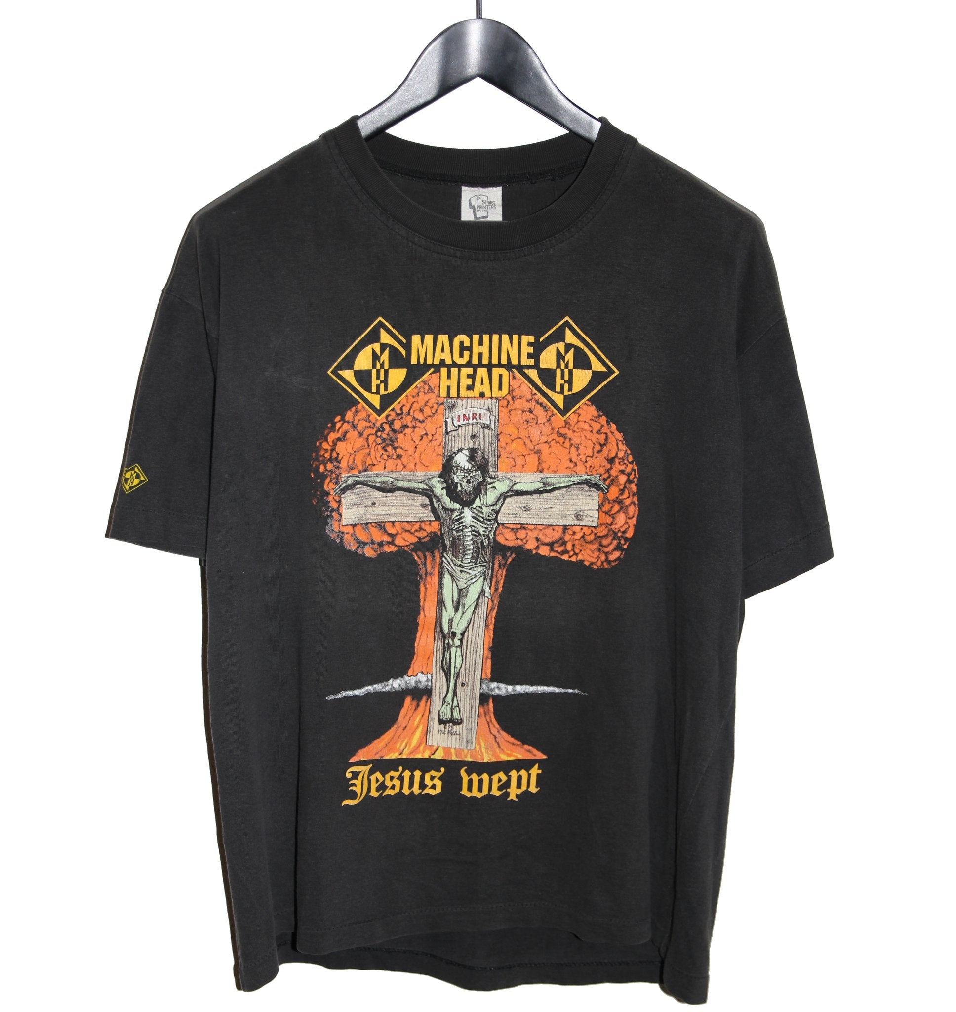 Machine Head 1995 Jesus Wept Shirt - Faded AU