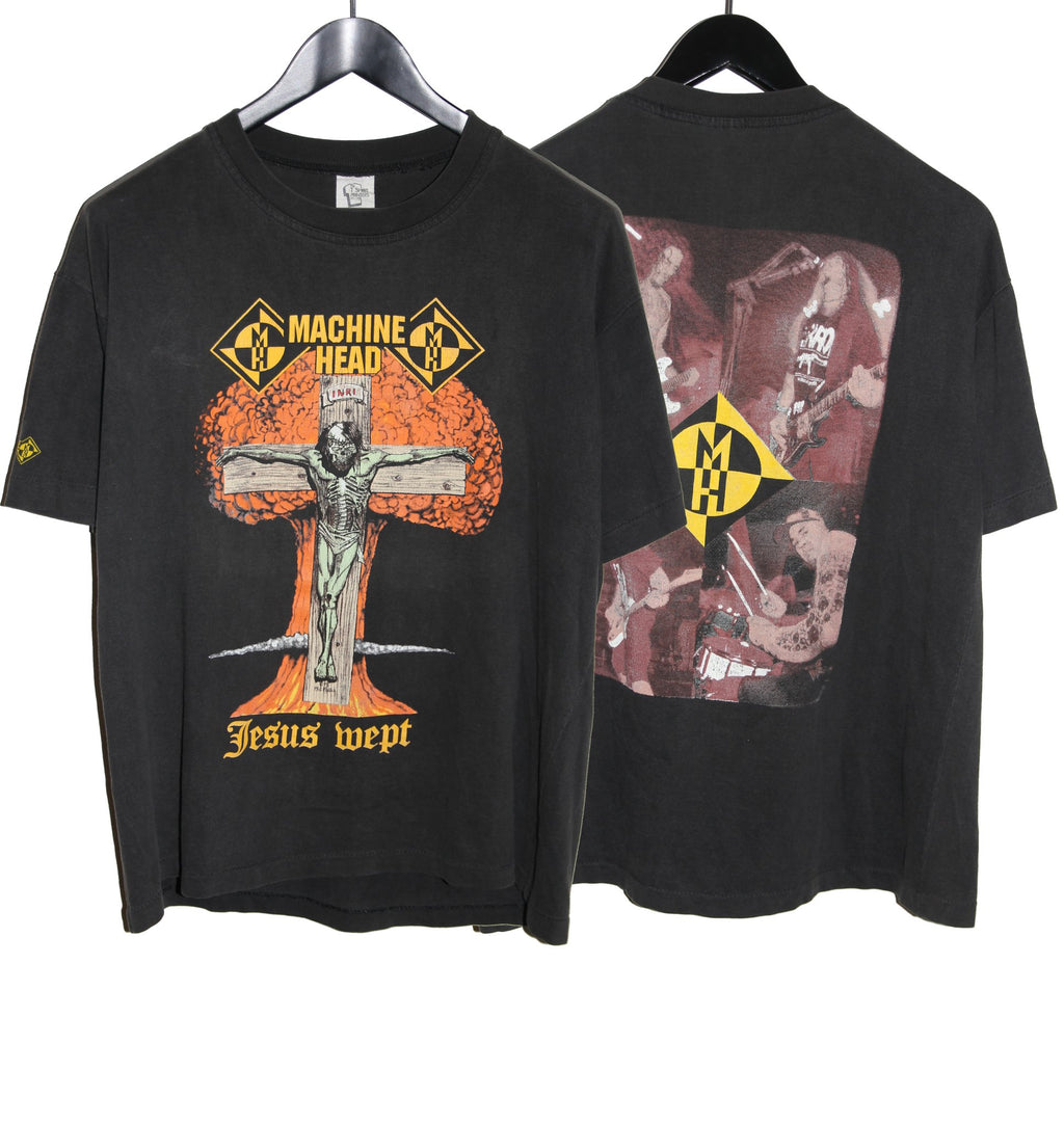 Machine Head 1995 Jesus Wept Shirt - Faded AU