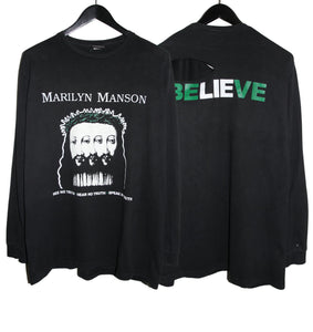 Marilyn Manson 90's Believe Long Sleeve - Faded AU