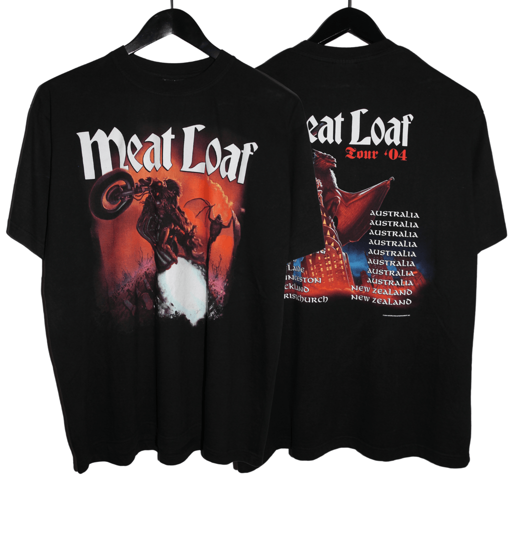 Meat Loaf 2004 Legacy Australian Tour Shirt - Faded AU