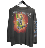 Megadeth 1993 Countdown To Extinction Long Sleeve - Faded AU