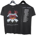 Metallica 1987 Master of Puppets Tour Shirt - Faded AU