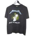 Metallica 1987 Metal Up Your Ass Shirt - Faded AU