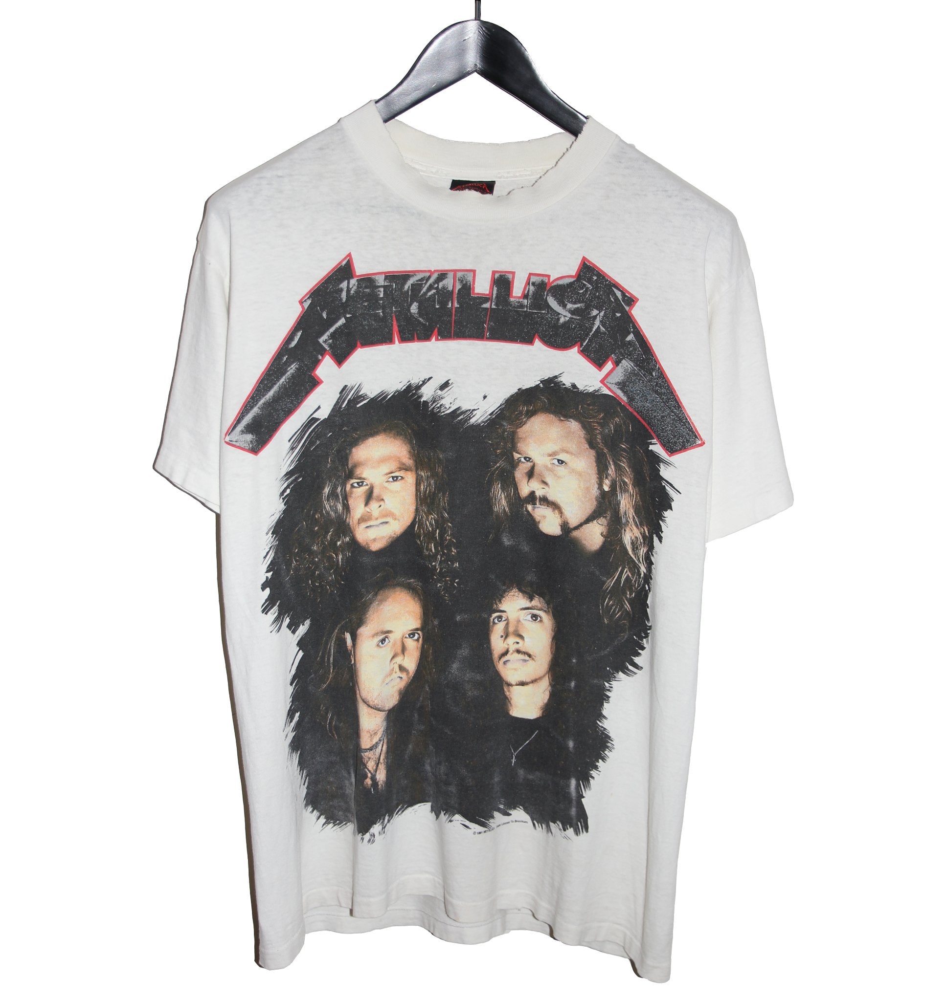 Metallica 1991 Wherever I May Roam Tour Shirt - Faded AU