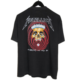 Metallica 1997 Pushead The Shortest Straw Shirt - Faded AU