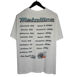 Metallica 1998 Gimme Fuel Pan Pacific Tour Shirt - Faded AU