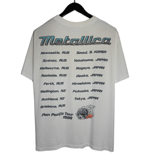 Metallica 1998 Gimme Fuel Pan Pacific Tour Shirt - Faded AU