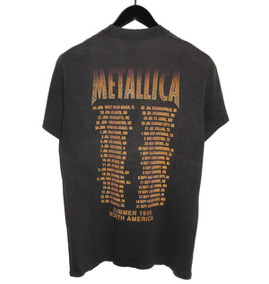 Metallica 1998 Poor Re - Touring Me North America Tour Shirt - Faded AU