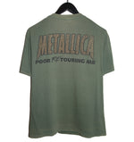 Metallica 1998 Poor Retouring Me Shirt - Faded AU