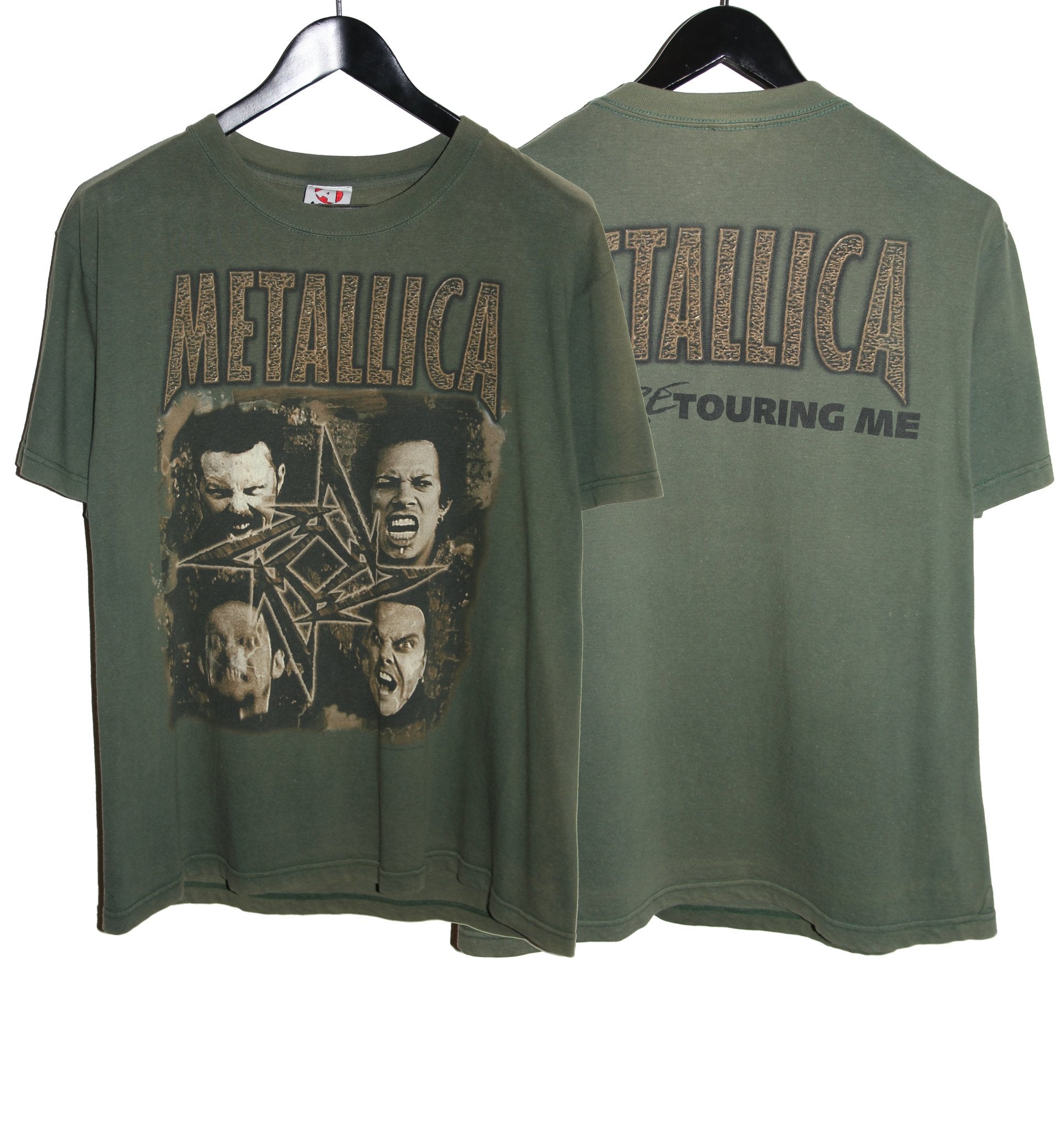 Metallica 1998 Poor Retouring Me Shirt - Faded AU