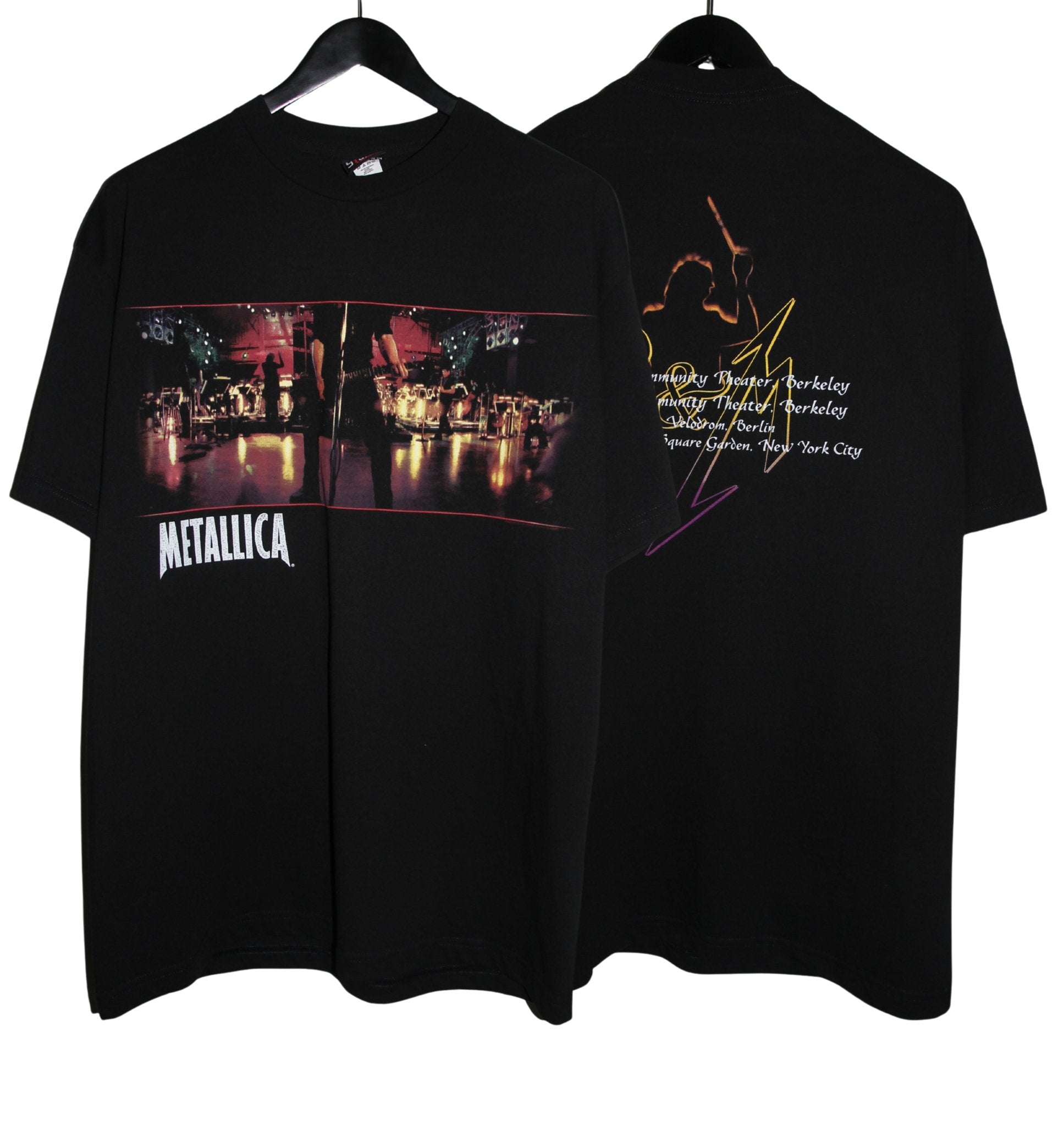 Metallica 1998 Symphony Shirt - Faded AU