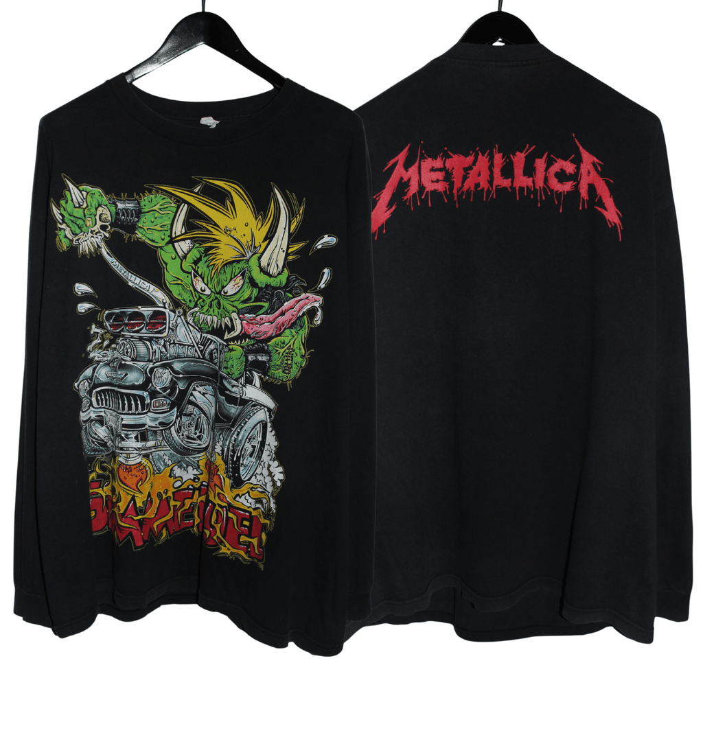 Metallica 2000's Gimme Fuel Long Sleeve - Faded AU