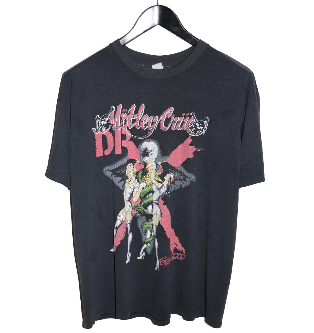 Motley Crue 1989 Dr. Feelgood Tour Shirt - Faded AU