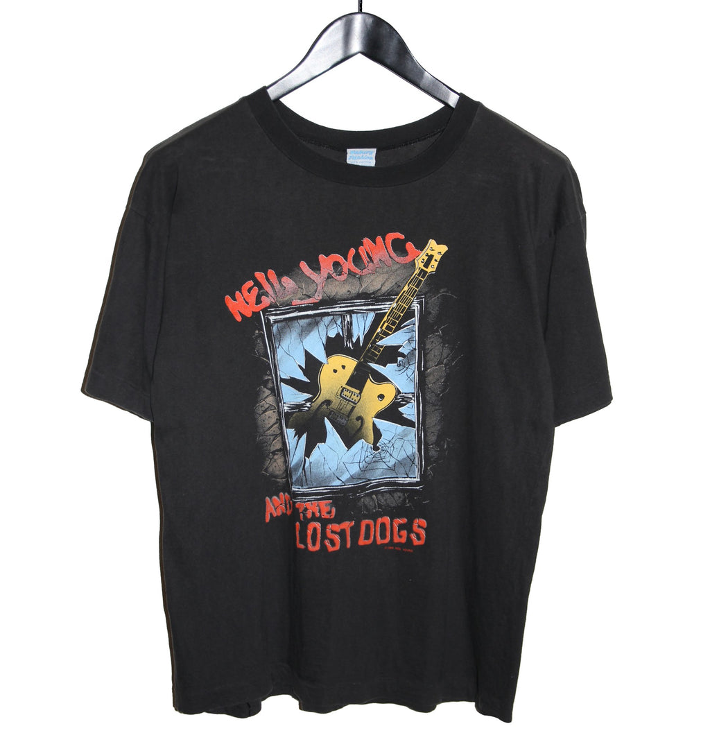 Neil Young 1988 And The Lost Dogs Shirt - Faded AU