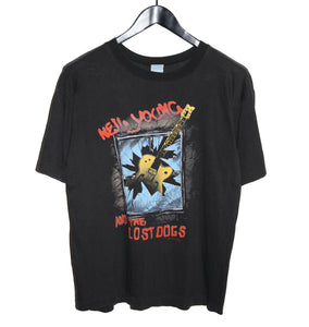 Neil Young 1988 And The Lost Dogs Shirt - Faded AU