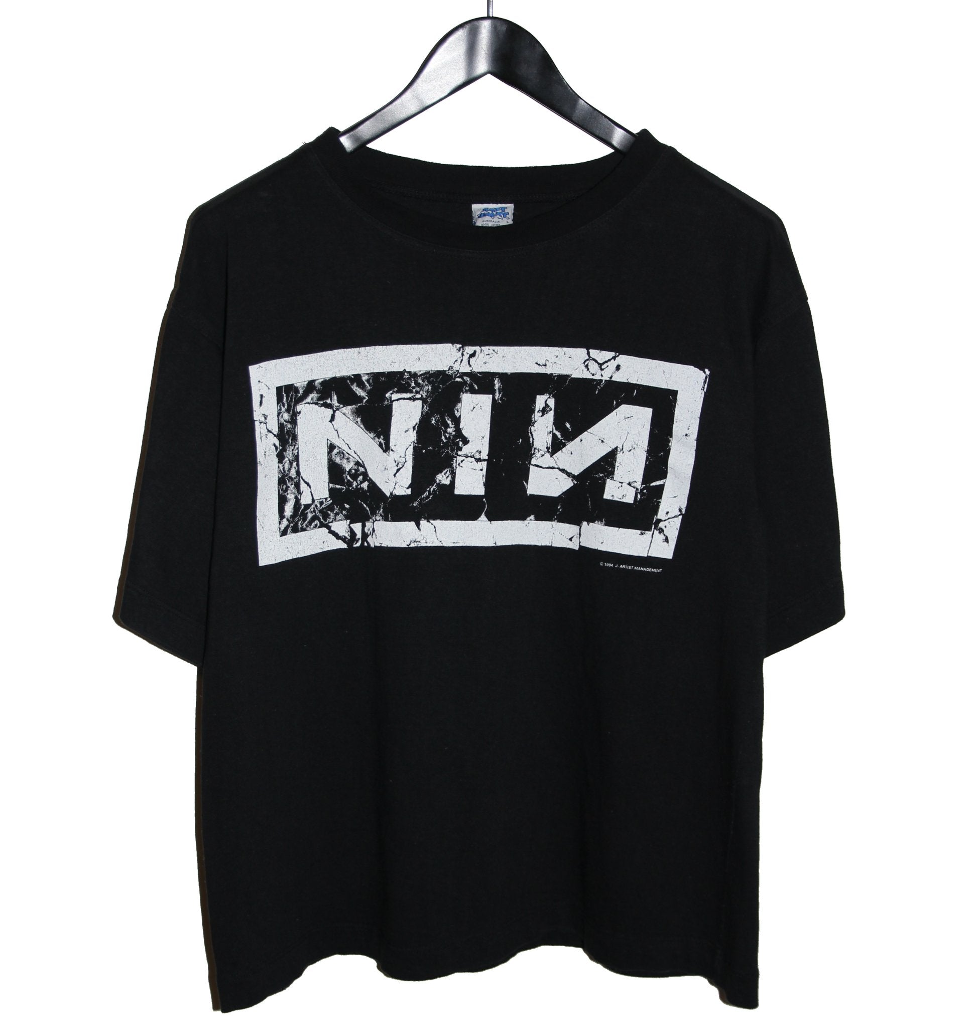 Nine Inch Nails 1994 The Downward Spiral Shirt - Faded AU